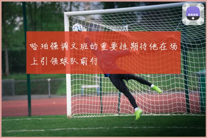 哈珀强调文班的重要性期待他在场上引领球队前行